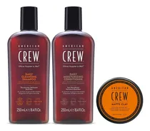 Comprar Daily Shampoo + Conditioner + Matte Clay American Crew Men