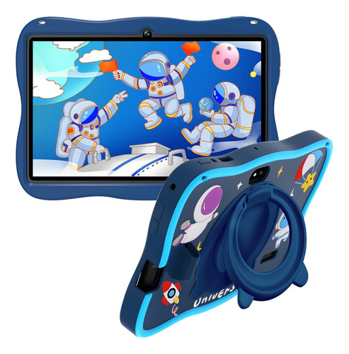 Tablet Infantil Kids Para E Menina Menino 4gb Ram + 64gb Tamanho Da Tela 8,1 Premiun Youtube Cor Azul