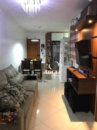 Imagem 1 de 24 de Cobertura Com 2 Dormitórios À Venda, 46 M² + 46m² Por R$ 380.000 - Vila Helena - Santo André/sp - Co0996