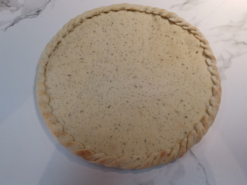 Imagen 1 de 8 de Masa Pizza Precocida Rebordeada 30cm 300g - g a $8