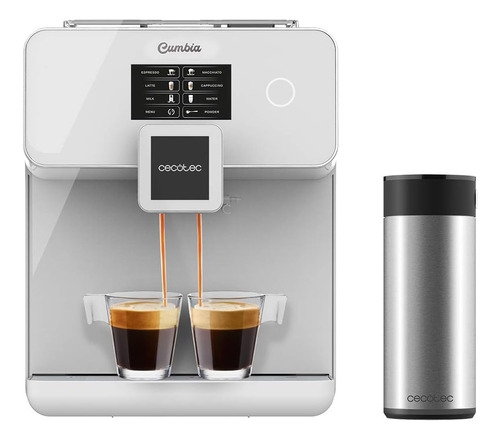 Cecotec Cafetera Power Matic-ccino 8000 Touch Serie Blanca