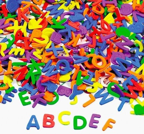 Novedad De Las Letras De La Espuma Adhesiva De Fun Express P