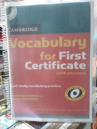 Vocabulary For First Certificate Cambridge - Copia