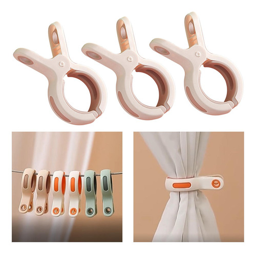 5 Paquete De 5-6 Pinzas Para Toallas De Playa, 5 Piezas