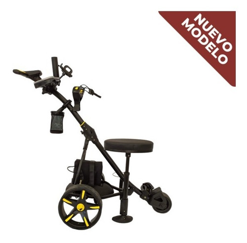Imagen 8 de 9 de Carro Golf Electrico Caddie Bateria De Gel Con Accesorios