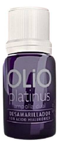 3 Ampollas Olio Platinus Desamarillador Rubios Grises 18ml.