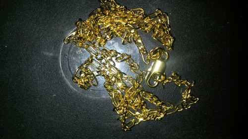 Men Fashion 18k Yellow Gold Gf Twisted Wedding Cha