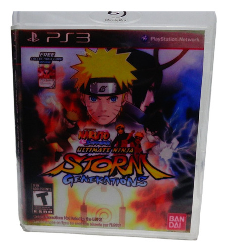 Naruto Shippuden Uns Generations Ps3 Original Físico Relabel