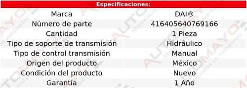 Tacón Transmisión Std Dai Dart L4 1.4l Dodge 2013-2016