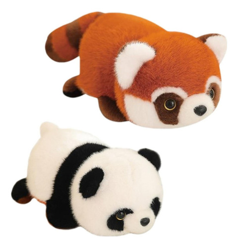 Nuevo Peluche Panda Reversible | Peluche De Panda Rojo