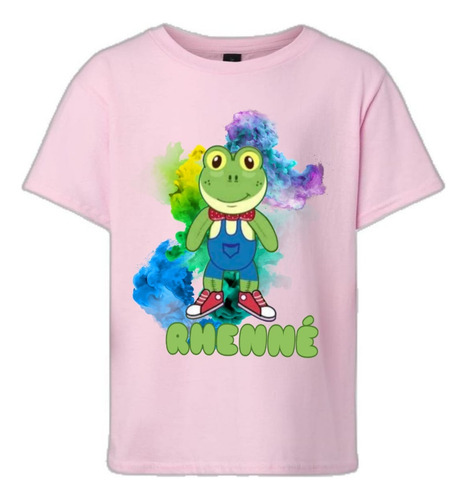 Playera Lara Campos Y Rhenne Rana Moda Niño Algodón