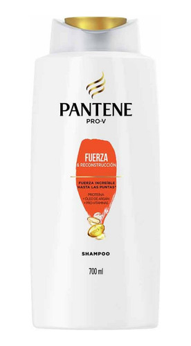 Shampoo Pantene Fuerza Y Reconstrucción - mL a $53