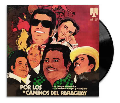 Los Troveros De America - Por Los Caminos Del Paraguay - Lp