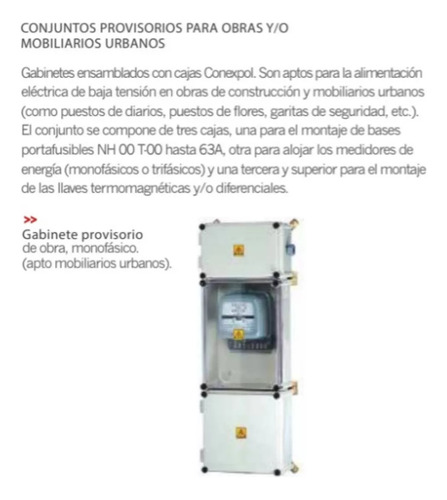 Gabinete Diarios Garita Monofasico Conextube