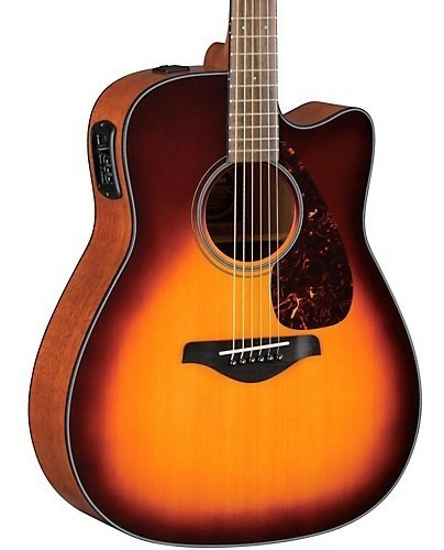 Guitarra Electroacústica Yamaha Folk Jumbo Fgx Fgx730scbs/02