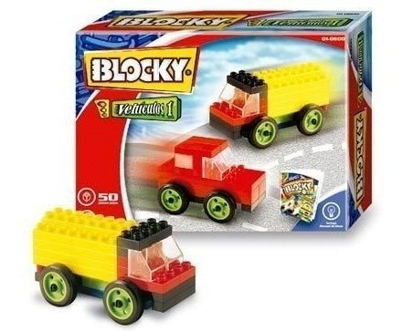 Blocky Vehiculo 1 50 Piezas Bloques Dimare 0600