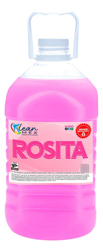 Detergente Líquido Tipo Vel Rosita Ropa Delicada Rosita 10lt