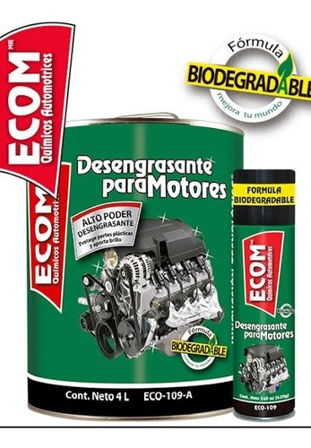 Ecom Desengrasante Para Motores 540 Ml Eco-109