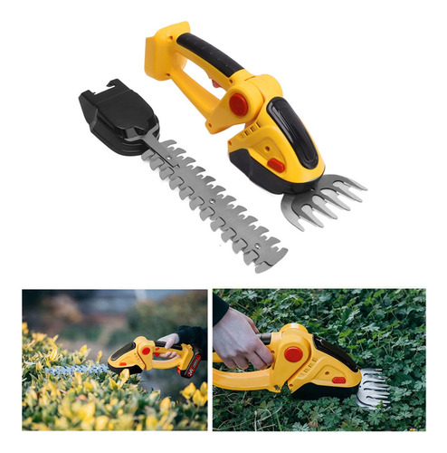 Cortadora De Césped Inalámbrica, Recargable, De Mano