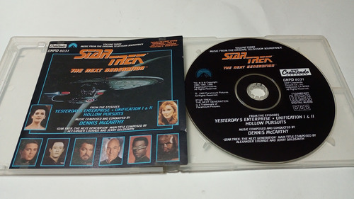 Star Trek The Next Generation Vol 3 (original Soundtrack) Cd