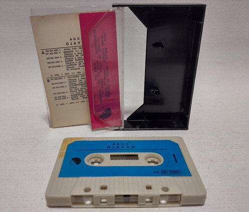 Fita K7 Djavan Água 1980 (Usado)