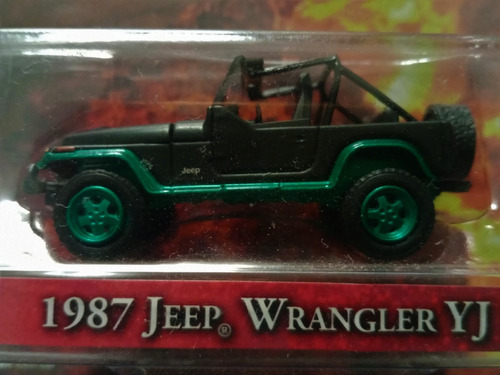 Macgyver 1987 Jeep Wrangler Yj Greenlight Collectionables