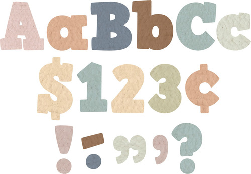 Paquete De Letras En Bloque De 10 Cm Everyone Is Welcome