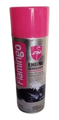 Spray Desengrasante De Motor Espuma 650m Flamingo.