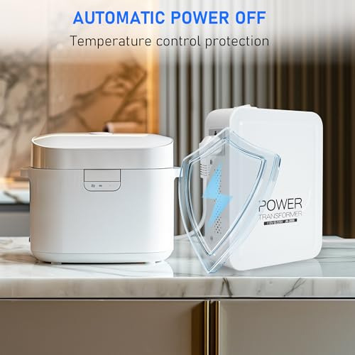 Transformador De Pacote 2000w 110v A 220v Com Proteção Térmi