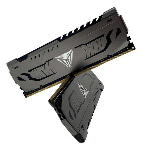 Patriot Viper Steel Ddr4 Ram De 16 Gb (2 X 8 Gb) 4000 Mhz Cl16 Udimm De Memoria Para Juegos De Computadora - Pvs416g400c6k