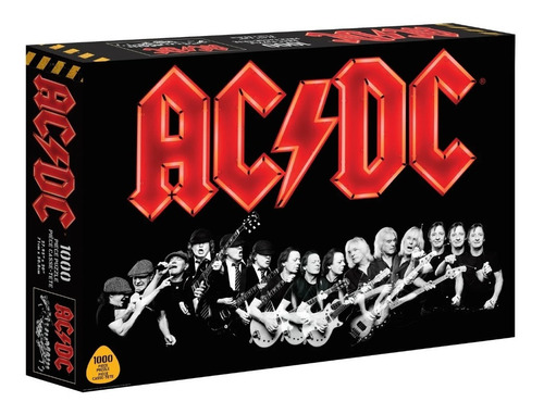 Ac/dc Power Age Montage Rompecabezas 1000 Piezas Road Crates