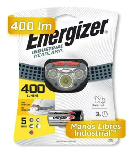 Linterna Manos Libres  Energizer 400 Lumens