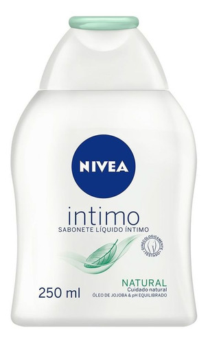 Sabonete Líquido Íntimo Natural Nivea Frasco 250ml