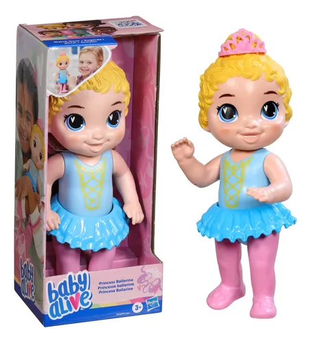 comprar Boneca Baby Alive Princesa Bailarina Cabelos Loiros - Hasbro F9122