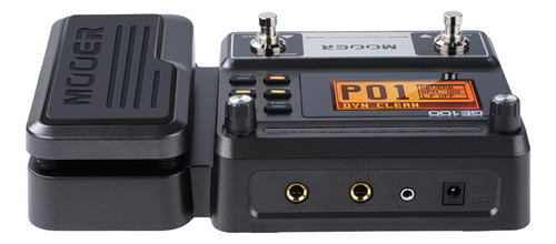 Pedal De Efecto Mooer Ge Mooe100 Multi Efeitos Ge100 Negro