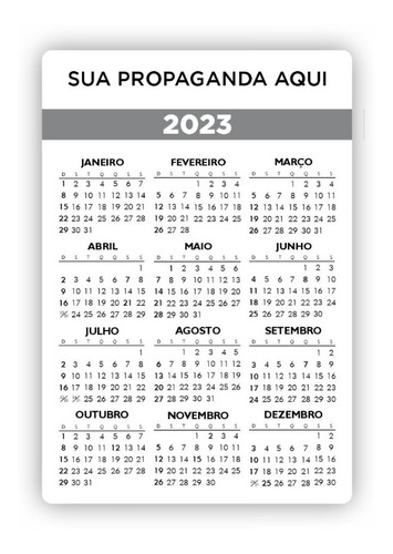 1.000 Calendários Bolso Nossa Senhora Aparecida Brinde 2023