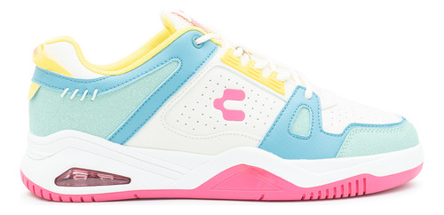 Tenis Charly Para Dama Urbano Casuales Con Válvula Multicolor