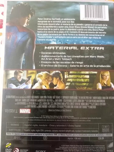 Dvds El Sorprendente Hombre Araña Y La Amenaza De Electro (Usado)