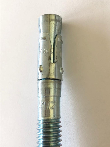 50 Taquete Arpón Index Tipo Hilti Zincado 3/8x3 1/2 Parabolt