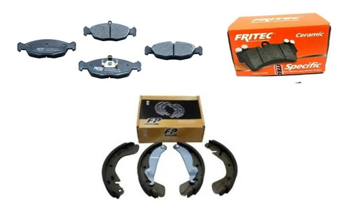 Balatas Chevy Kit Delanteras Cerámica Traseras Semimetálicas