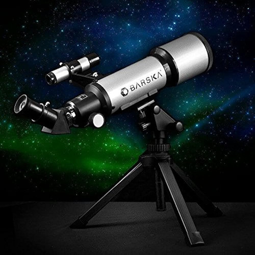 Barska Starwatcher Telescopio Refractor De 400x70 Mm Con Trr