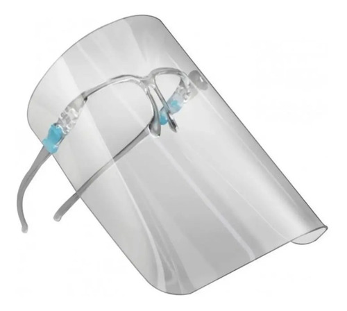 Escudo Facial Protector Mica Completa Transparente Pack 5u