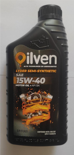 Aceite Semisintetico 15w40 Oilven