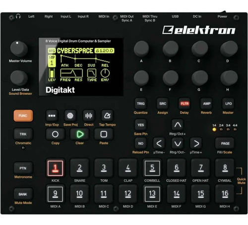 Elektron Digitakt Sintetizador