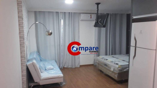 Imagem 1 de 16 de Excelente Studio, Totalmente Mobiliado- Centro - St0038