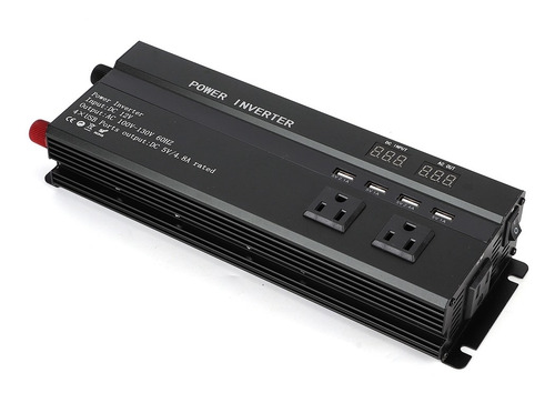 Imagen 3 de 8 de 6000w Dc 12v A Ca 110v Convertidor De Potencia Del Coche Con