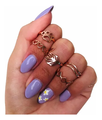 Anillos falange acero hotsell