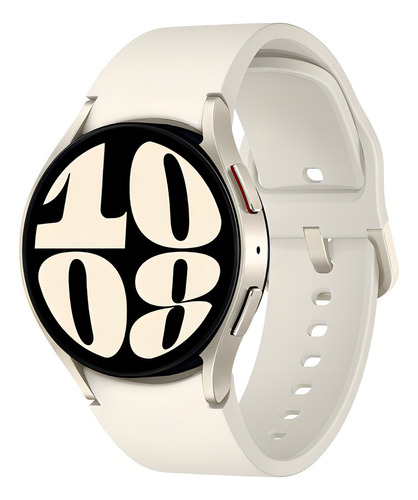 Relógio Smartwatch Samsung Watch6 Bluetooth 40mm Inteligente - Branco - Modo Corrida, Natação, Bicicleta