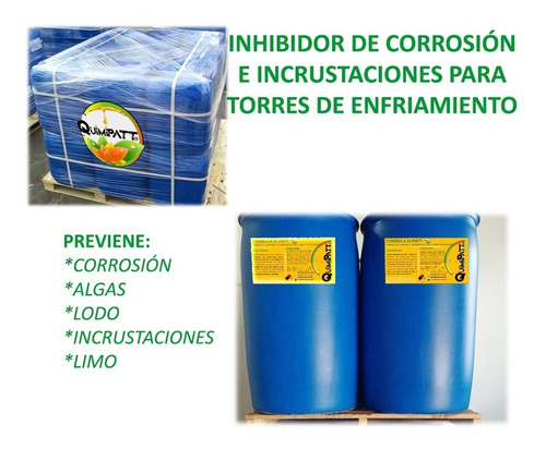 Inhibidor De Corrosión Antiincrustante Torres Enfriamiento