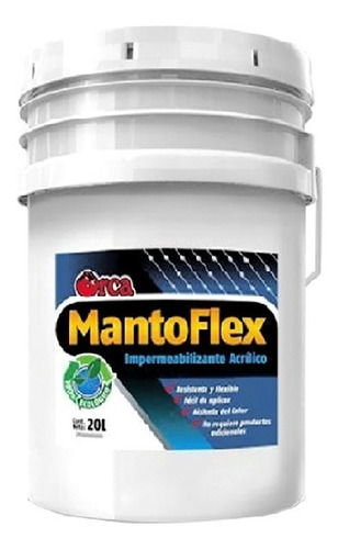 Pintura Elastomérica E Impermeabilizante Manto Flex